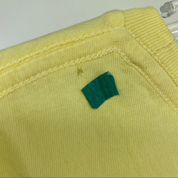 Wildfox Medium Yellow More Sun Please Tee NEW - Picture 5 of 10